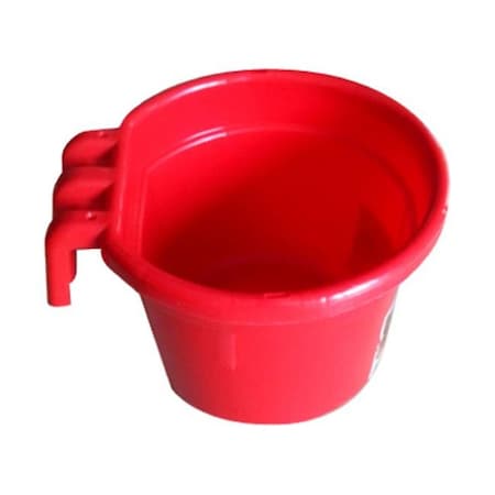 Fancy Feline MR8QP-HFB-RED 8 Quart Red Feed Bucket FA948703